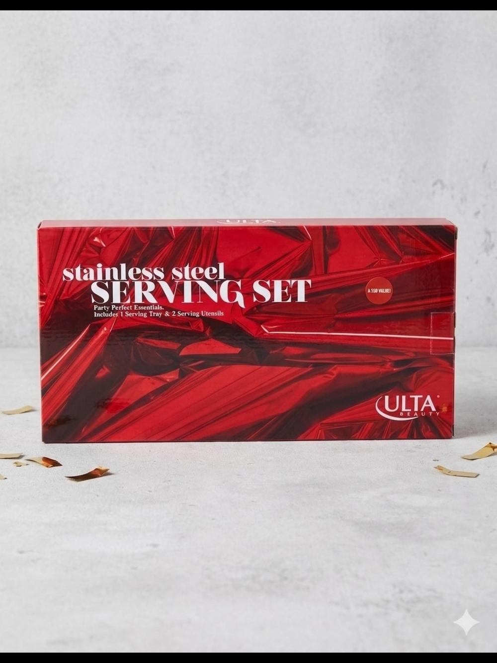 2021 Limited edition Ulta Beauty Stainless Steel Serving Set